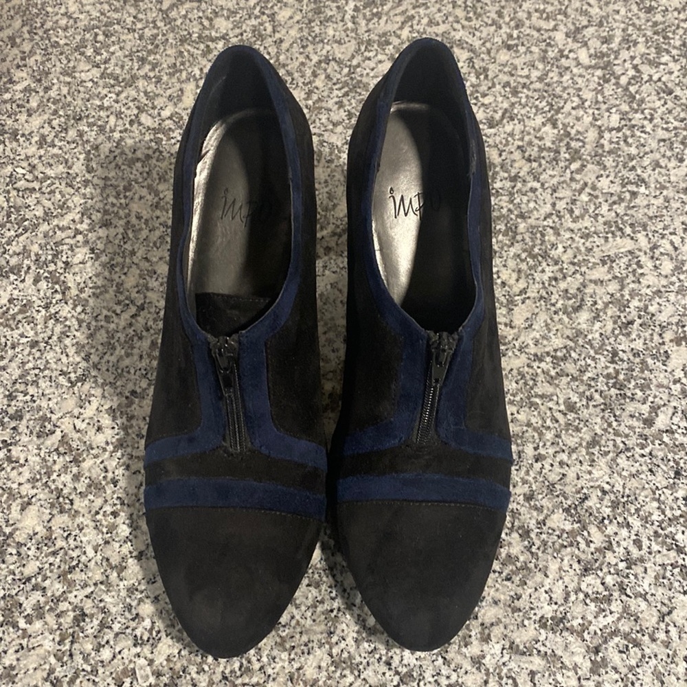 Impo Triumph Suede Booties with Zipper - Picture 3 of 10